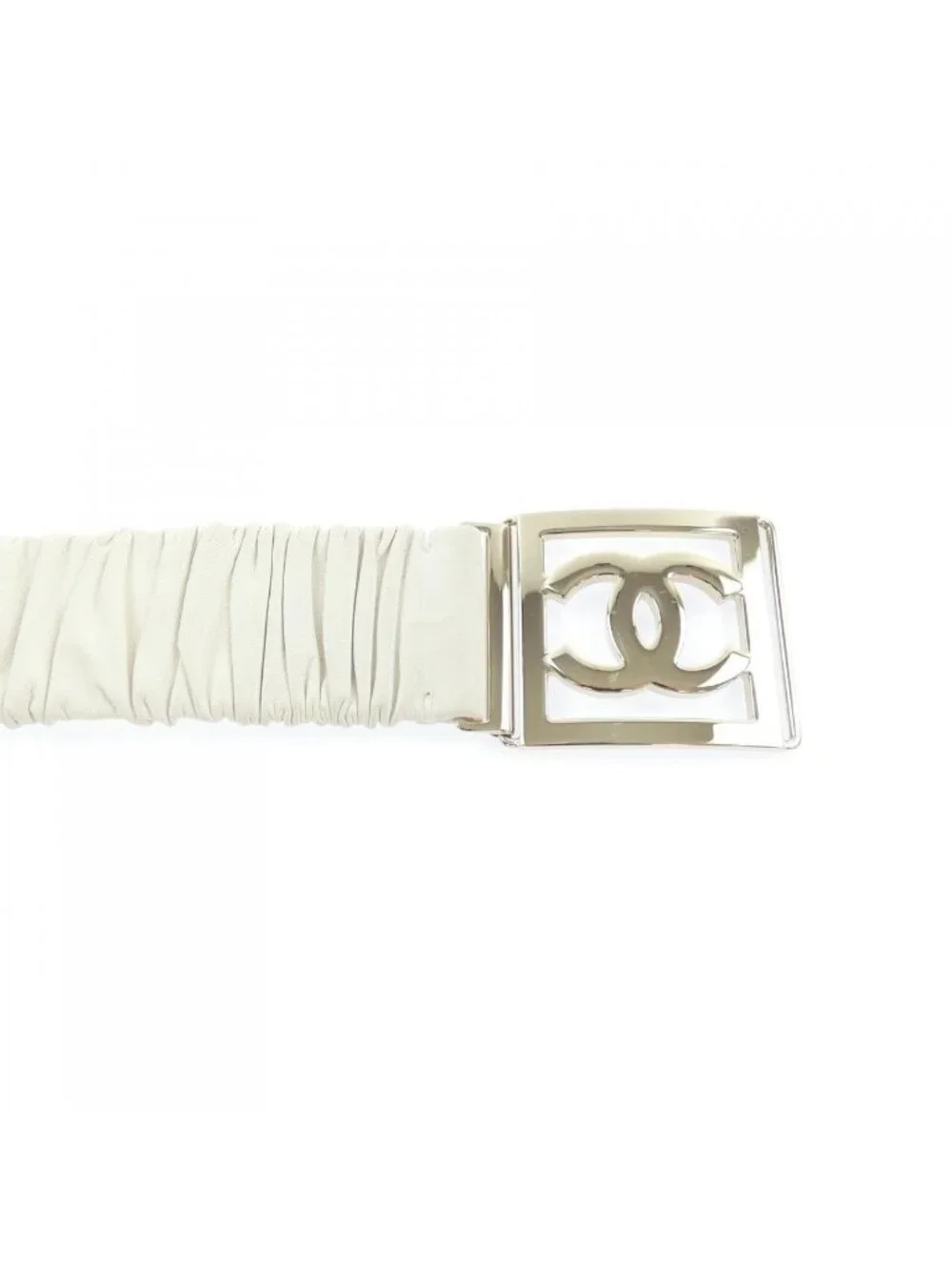 Chanel Belt White